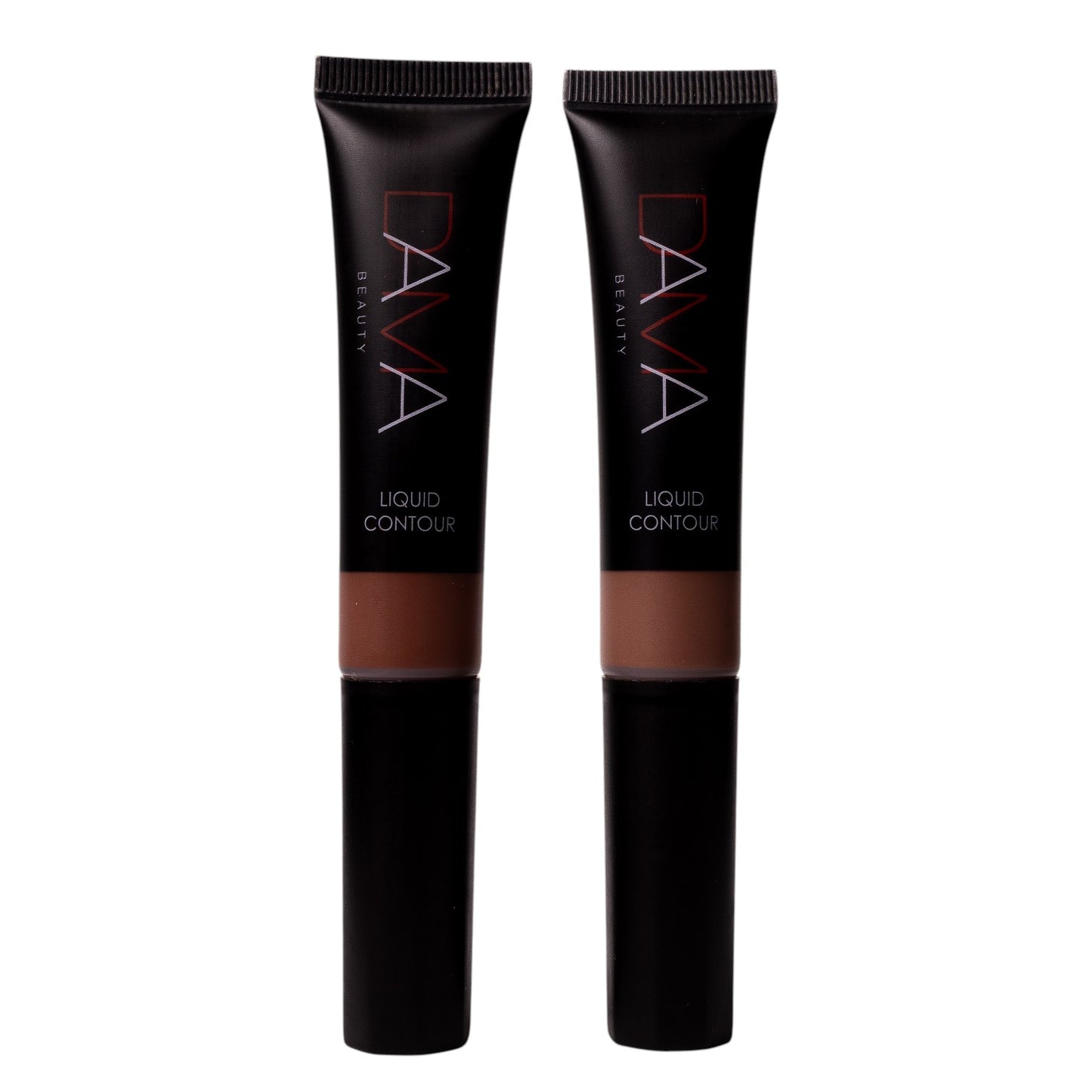 Two DAMA Beauty liquid contour products on a white background